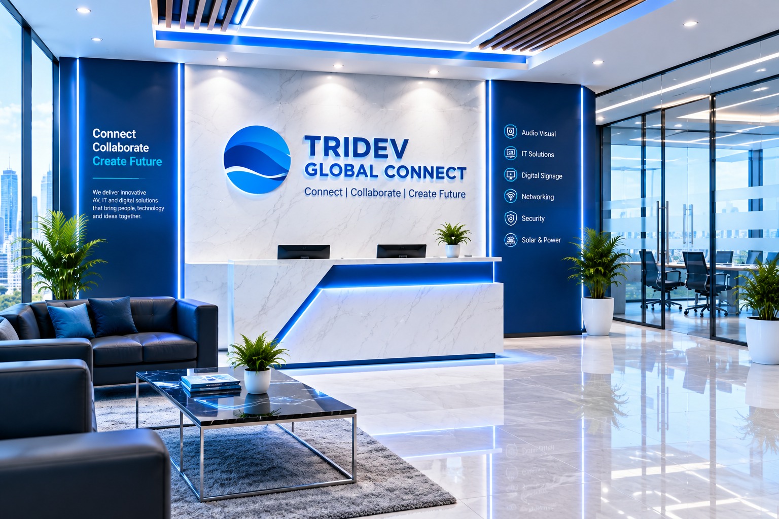 Modern collaborative office